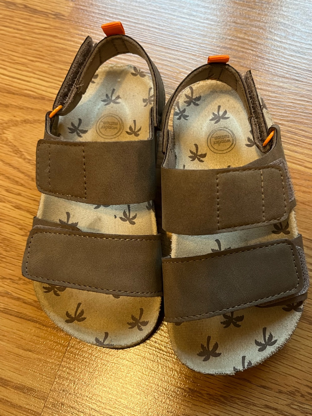Wonder Nation Toddler Boys Sandals- size 9
